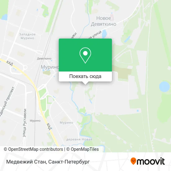 Карта Медвежий Стан