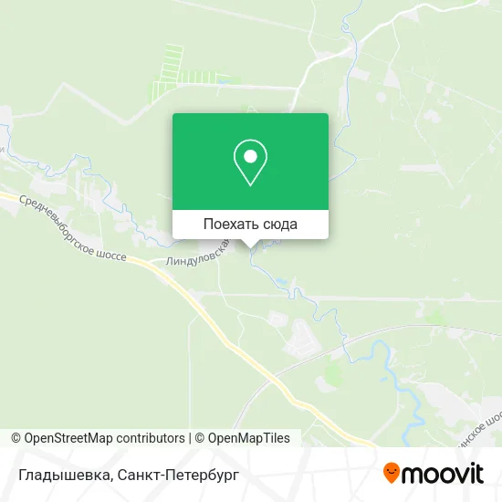 Карта Гладышевка