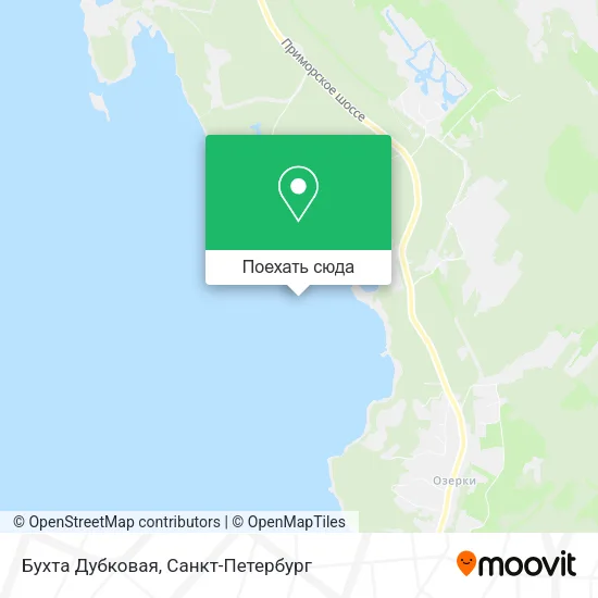 Карта Бухта Дубковая