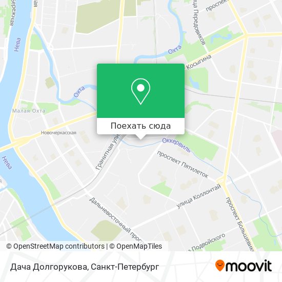 Карта Дача Долгорукова