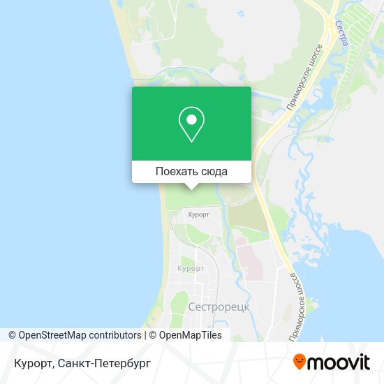Карта Курорт