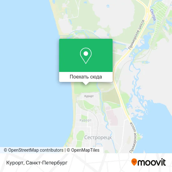 Карта Курорт