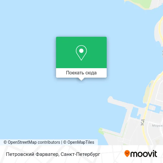 Карта Петровский Фарватер