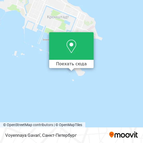 Карта Voyennaya Gavan’
