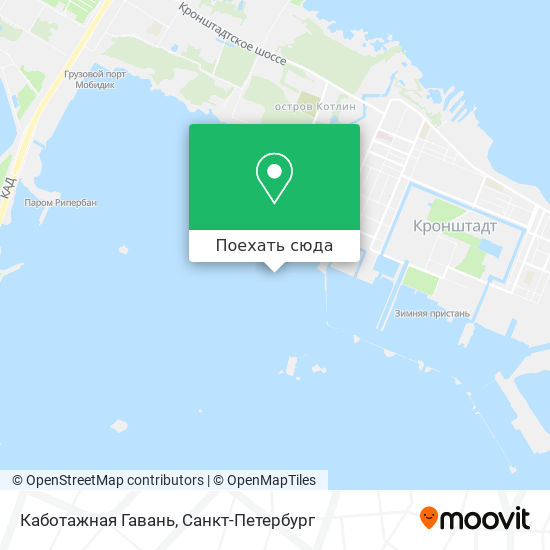 Карта Каботажная Гавань