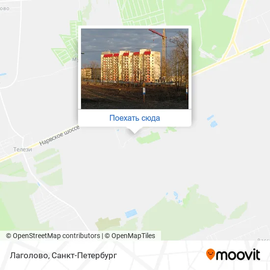 Карта Лаголово