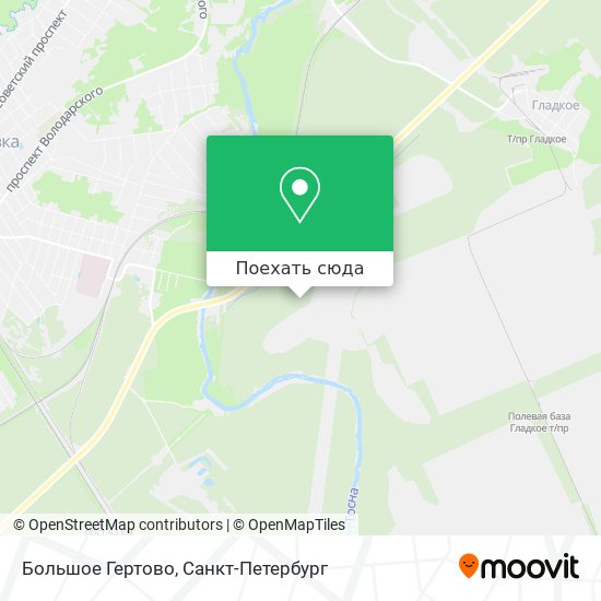 Карта Большое Гертово