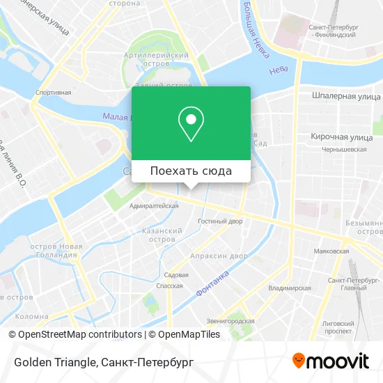 Карта Golden Triangle