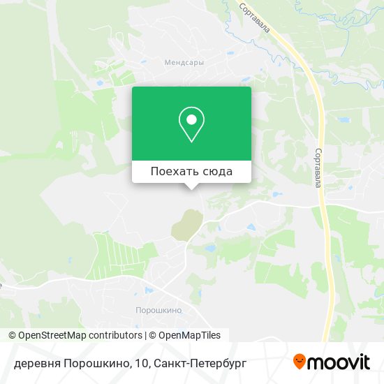 Карта деревня Порошкино, 10