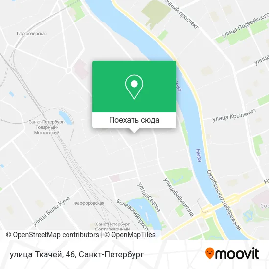 Карта улица Ткачей, 46