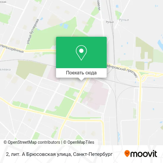 Карта 2, лит. А Брюсовская улица