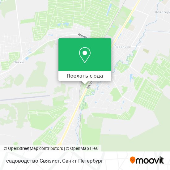 Карта садоводство Связист