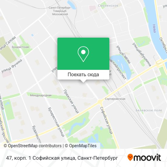 Карта 47, корп. 1 Софийская улица