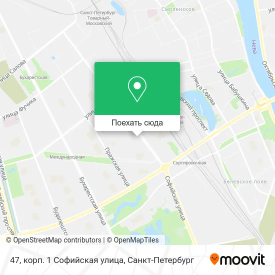 Карта 47, корп. 1 Софийская улица