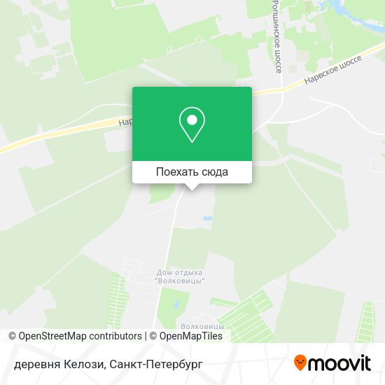 Карта деревня Келози