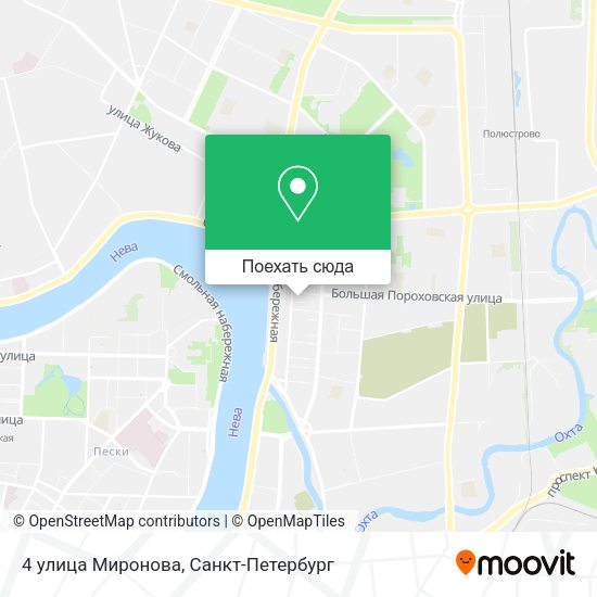 Карта 4 улица Миронова