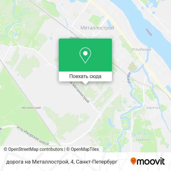 Карта дорога на Металлострой, 4