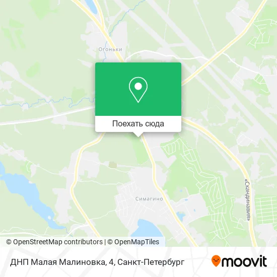 Карта ДНП Малая Малиновка, 4