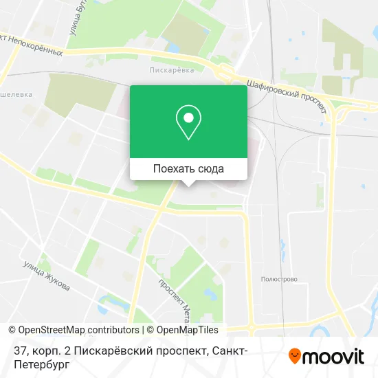 Карта 37, корп. 2 Пискарёвский проспект