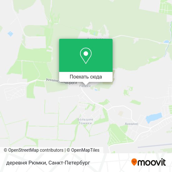 Карта деревня Рюмки