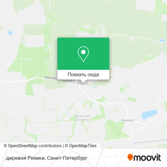 Карта деревня Рюмки