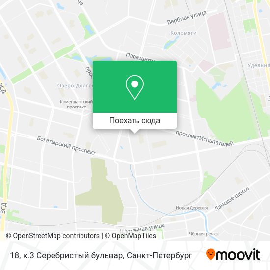 Карта 18, к.3 Серебристый бульвар