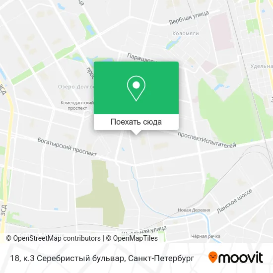 Карта 18, к.3 Серебристый бульвар