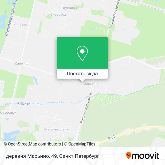 Карта деревня Марьино, 49
