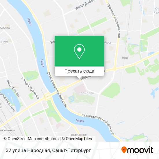 Карта 32 улица Народная