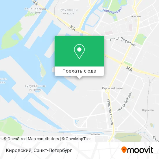 Карта Кировский