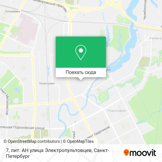 Карта 7, лит. АН улица Электропультовцев