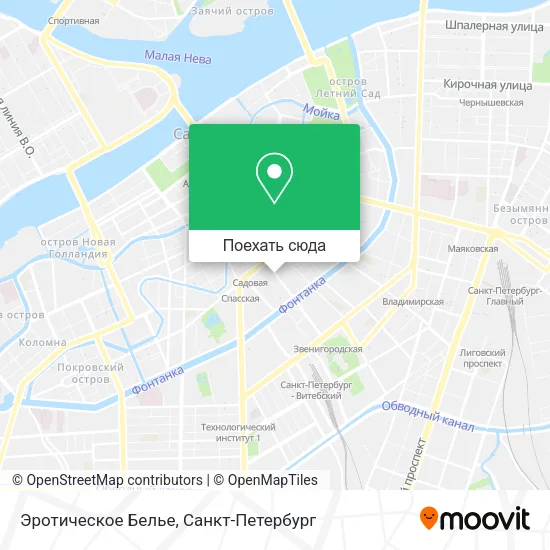Карта Эротическое Белье