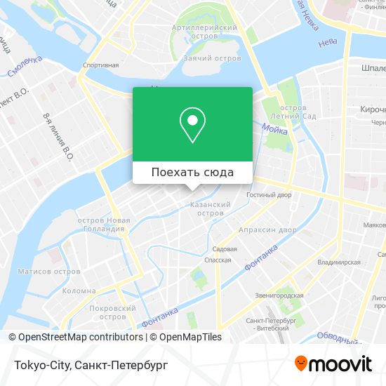 Карта Tokyo-City