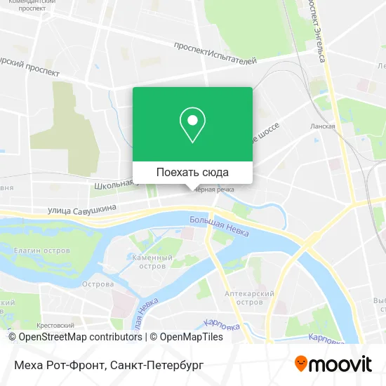 Карта Меха Рот-Фронт