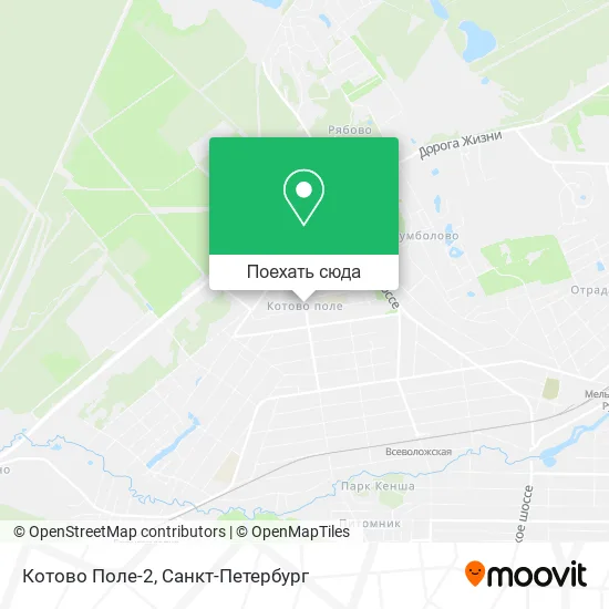 Карта Котово Поле-2