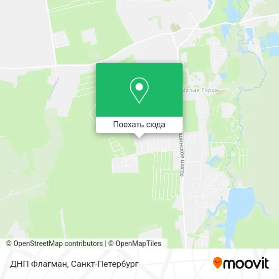 Карта ДНП Флагман