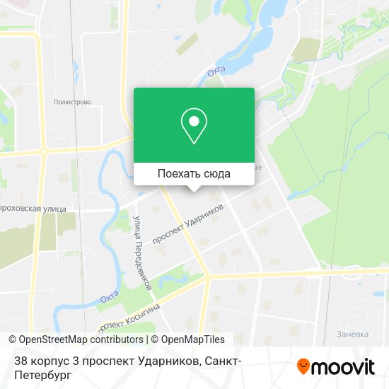 Карта 38 корпус 3 проспект Ударников