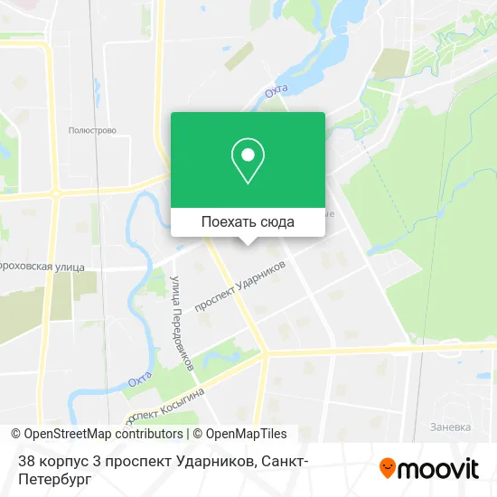 Карта 38 корпус 3 проспект Ударников