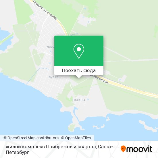 Карта жилой комплекс Прибрежный квартал
