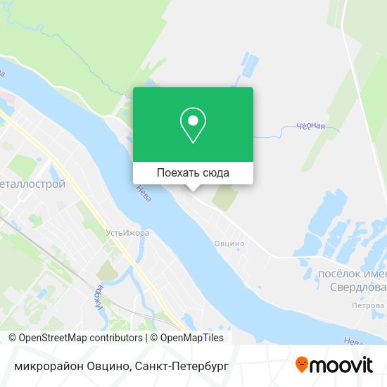 Карта микрорайон Овцино