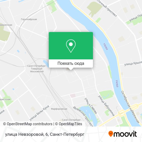 Карта улица Невзоровой, 6