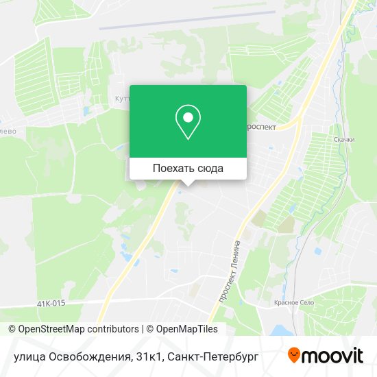 Карта улица Освобождения, 31к1