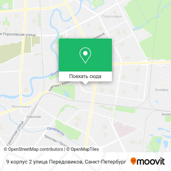 Карта 9 корпус 2 улица Передовиков
