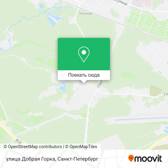 Карта улица Добрая Горка