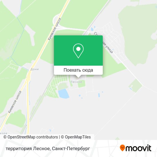 Карта территория Лесное