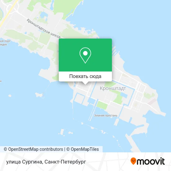 Карта улица Сургина