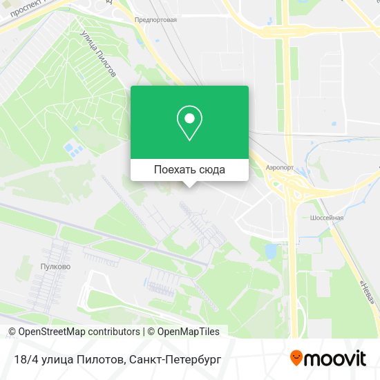 Карта 18/4 улица Пилотов
