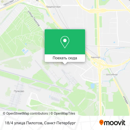 Карта 18/4 улица Пилотов