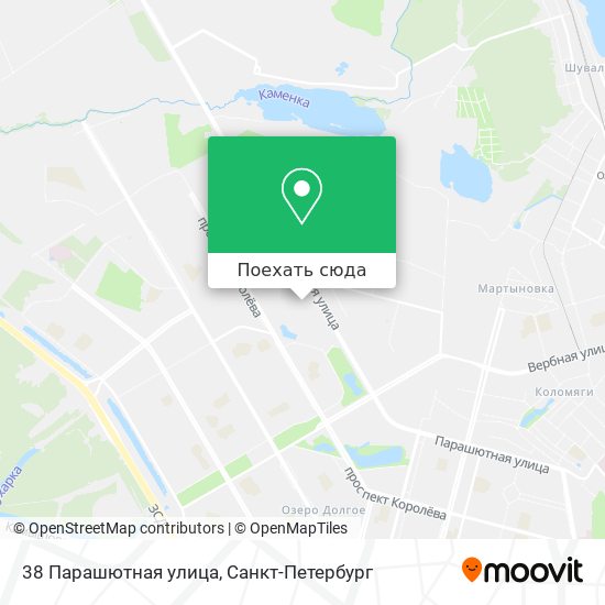 Карта спб парашютная