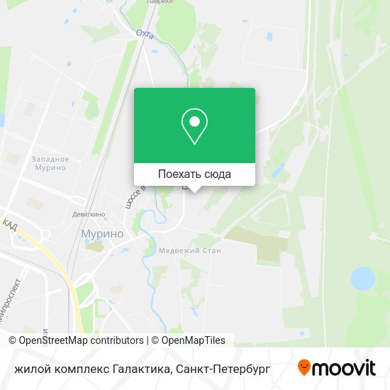 Карта жилой комплекс Галактика
